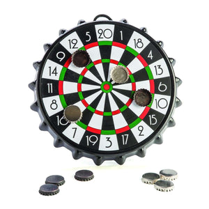 MAGNETIC BOTTLE CAP DART BOARD