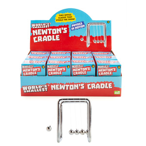 WORLDS SMALLEST NEWTONS CRADLE DESKTOP OFFICE TOY