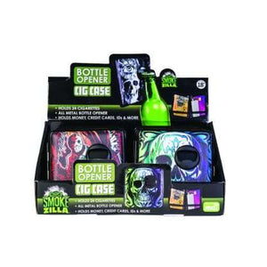 SMOKEZILLA WALLET / BOTTLE OPENER / CIGARETTE CASE ASSORTED