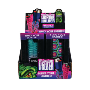 RHINESTONE LIGHTER CASE BLING