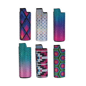 RHINESTONE LIGHTER CASE BLING
