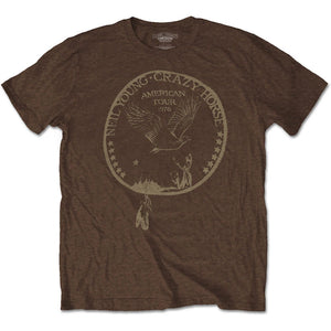 NEIL YOUNG TOUR '76 SEAL BROWN