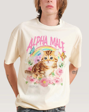 ALPHA MALE TEE NATURAL GOODIE WORKS