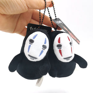 NO FACE GHIBLI KEYCHAIN BAG HANGER SPIRITED AWAY PLUSHIE ASSORTED