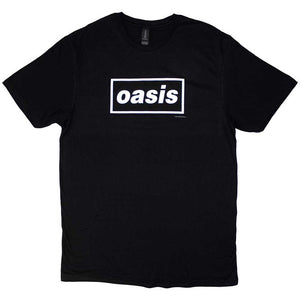 OASIS BLACK LOGO TEE