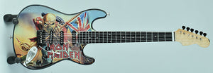 IRON MAIDEN TROOPER MINIATURE GUITAR FIGURINE