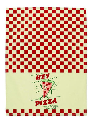 HEY PIZZA TEA TOWEL
