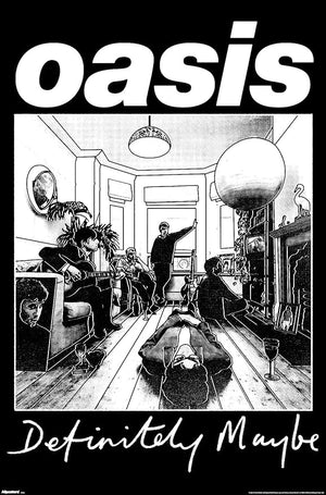 OASIS DEFINITELY MAYBE POSTER 301