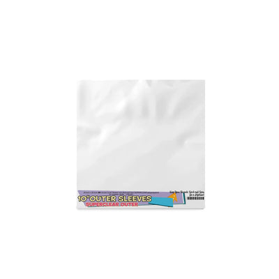 OUTER SLEEVES 10 INCH - SUPER CLEAR