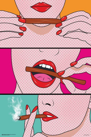 ROLL BLUNT COMIC POSTER 382