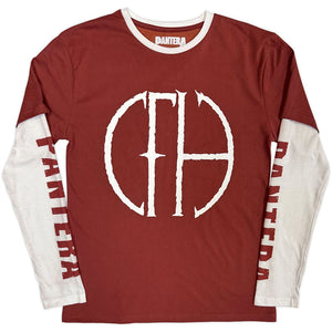 PANTERA FRAYED LONGSLEEVED TEE