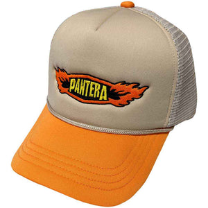 PANTERA RETRO FLAMES BASEBALL CAP
