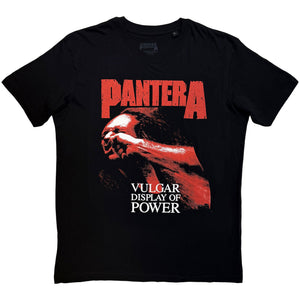 PANTERA VULGAR DISPLAY TEE RED