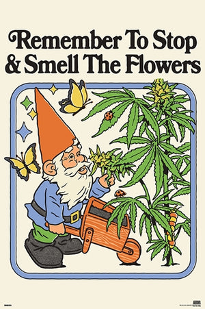 SMELL THE FLOWERS STEVEN RHODES POSTER MAXI SIZE 211