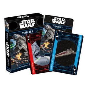 STAR WARS VEHICLES PLAYING CARDS