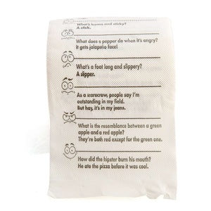 CRAP JOKES FOR THE JOHN - JOKE TOILET PAPER