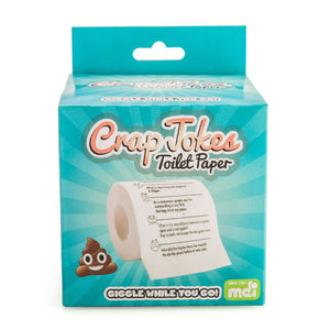 CRAP JOKES FOR THE JOHN - JOKE TOILET PAPER