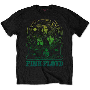PINK FLOYD GREEN SWIRL BAND TEE