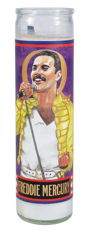 FREDDY MERCURY SAINTS CANDLE