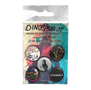 DINOSAUR JR BUTTON BADGE