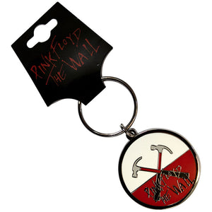 PINK FLOYD THE WALL HAMMERS KEYRING