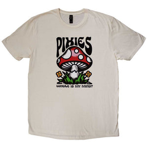 PIXIES MUSHROOM WHERE IS MY MIND TEE