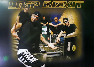 LIMP BIZKIT FISHEYE POSTER (PUBLISHED 2000S, SOME WEAR) RARE 309