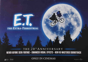 ET EXTRA TERRESTRIAL 25TH ANNIVERSARY POSTER 244