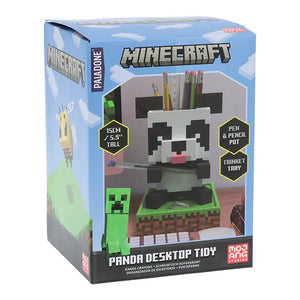 MINECRAFT PANDA DESKTOP TIDY