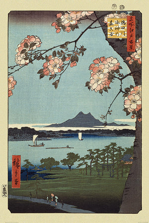 HIROSHIGE MASAKI AND SUIJIN GROVE POSTER 213
