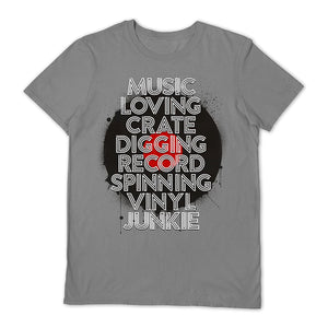 MUSIC LOVING CRATE DIGGING TEE