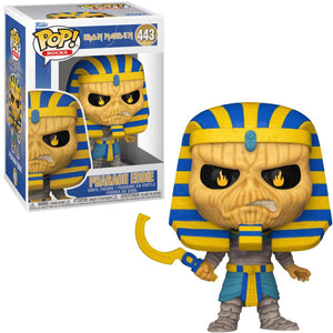 IRON MAIDEN EDDIE POWERSLAVE PHAROAH POP! VINYL FIGURINE