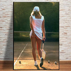 TENNIS GIRL POSTER 675