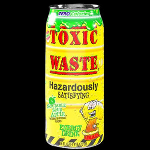 TOXIC WASTE ENERGY DRINK SOUR APPLE US IMPORT