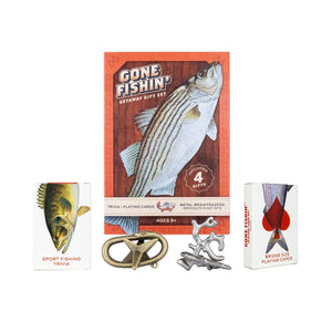 GONE FISHING PUZZLE GIFT SET