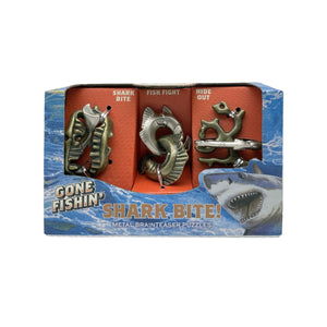 SHARK BITE PUZZLES SET OF 3  PROJECT GENIUS