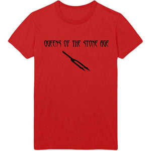 QUEENS OF THE STONE AGE RED SONGS FOR THE DEAF TEE