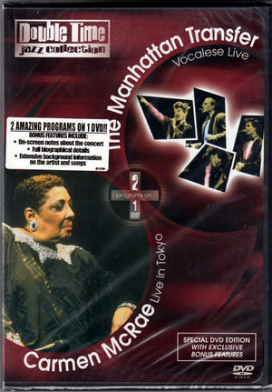 CARMEN MCRAE LIVE IN TOKYO / MANHATTAN TRANSFER VOCALESSE LIVE