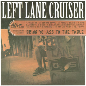 LEFT LANE CRUISER | BRING YO ASS TO THE TABLE - YELLOW WAX