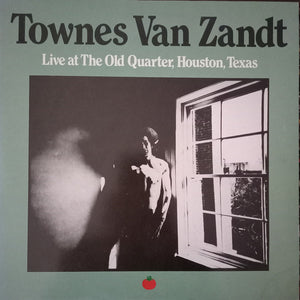 TOWNES VAN ZANDT | LIVE AT THE OLD QUARTER - 1989 DECAL ISSUE