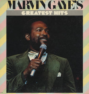 MARVIN GAYE | MARVIN GAYES GREATEST HITS - 10 TRACK 1976 COMP - TAPE ON COVER