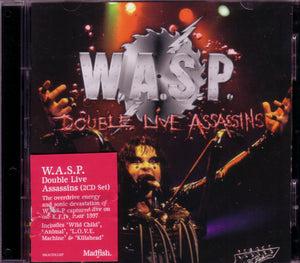 WASP | DOUBLE LIVE ASSASSINS (2CD)