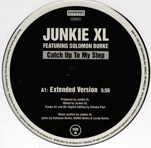 JUNKIE XL / FEATURING SOLOMON BURKE | CATCH UP TO MY STEP 12 - DUTCH PROMO - GENERIC ARTIST SLEEVE