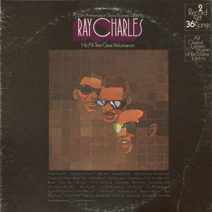RAY CHARLES | HIS ALL TIME GREAT PERFORMANCES - 2LP