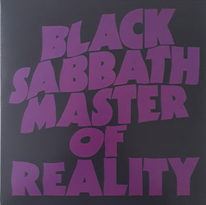 BLACK SABBATH | MASTER OF REALITY - 2010 W/POSTER