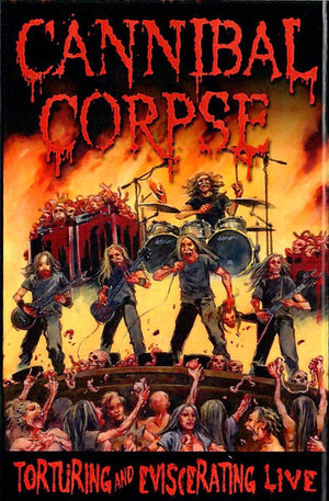 CANNIBAL CORPSE | TORTURING AND EVISCERATING LIVE (CASSETTE)