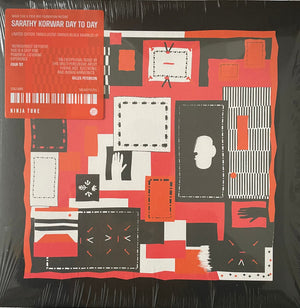 SARATHY KORWAR | DAY TO DAY - 2023 REISSUE - BLACK / ORANGE MARBLE
