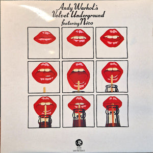 VELVET UNDERGROUND | ANDY WARHOLS VELVET UNDERGROUND - 2LP LIPS
