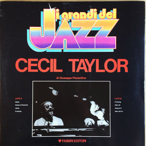 CECIL TAYLOR - I GRANDI DEL | CECIL TAYLOR