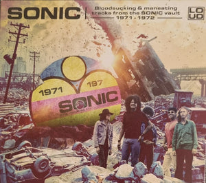 VARIOUS | SONIC 1971 - 1972 - BLOODSUCKING AND MANEATING TRACKS FROM THE SONIC VAULT (SOFTPACK)